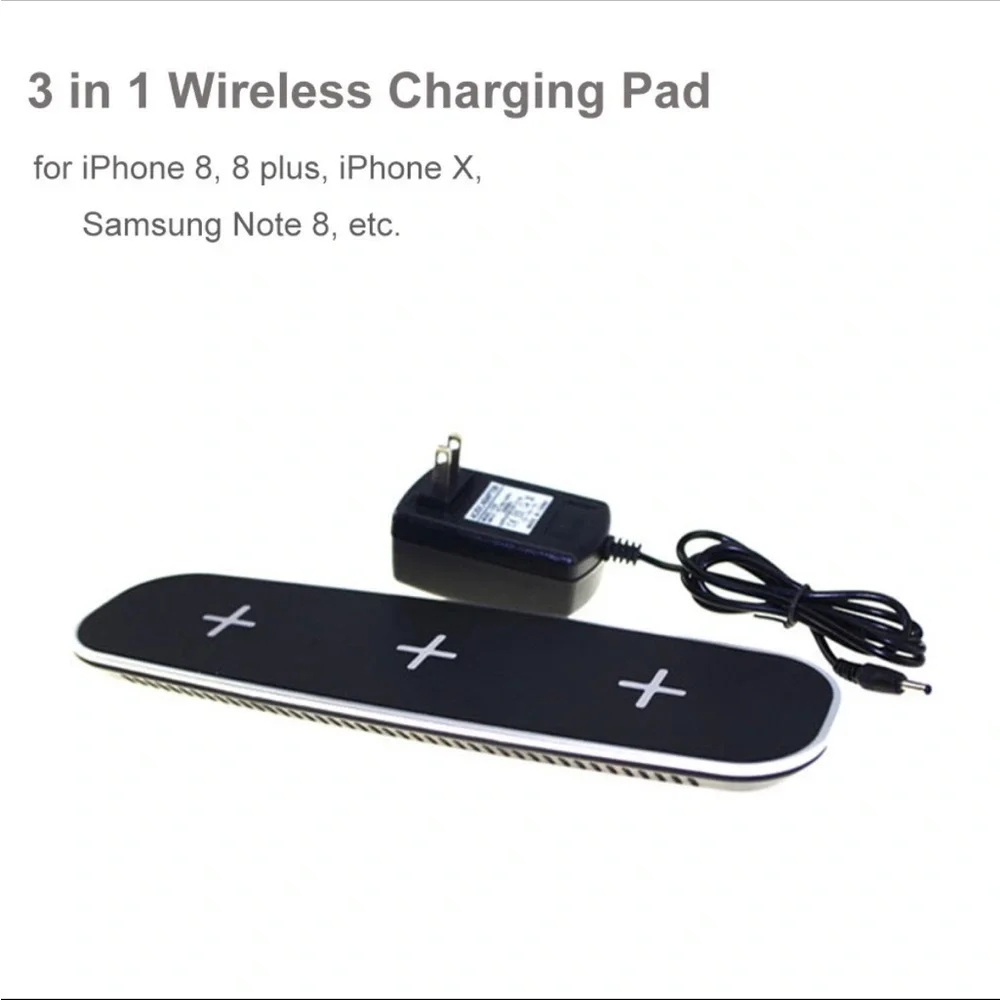 Wireless Pad Stand Fast Charger up to 5 Devices for iPhone 12 13 14 Pro Max